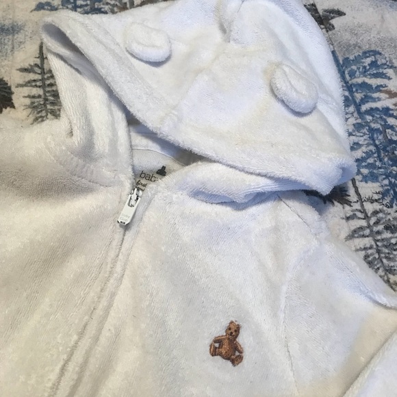 🌸2/$10 SALE🌸 Baby GAP Bear Hoodie - 3-6 M - Picture 2 of 3